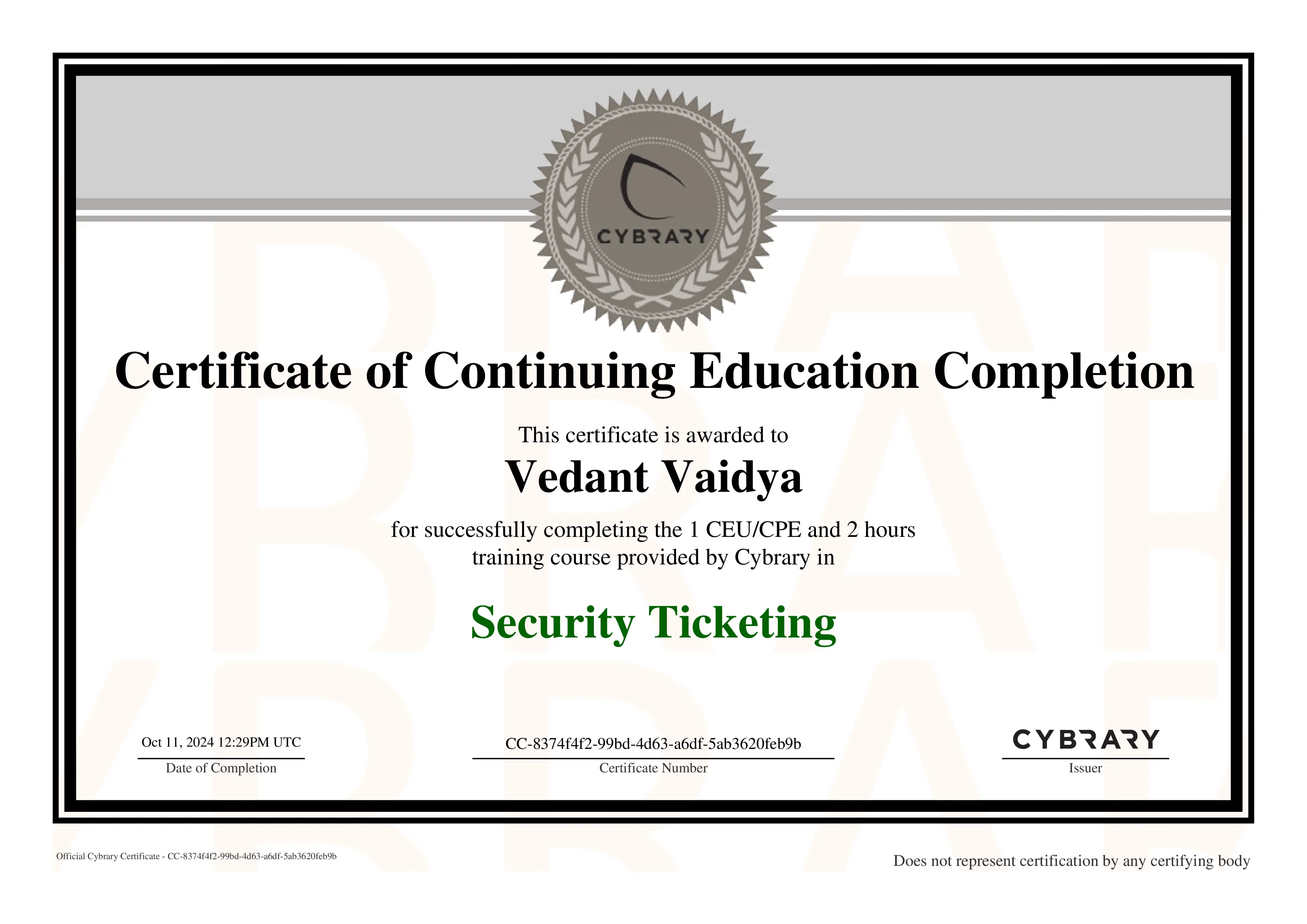 LetsDefend Certification